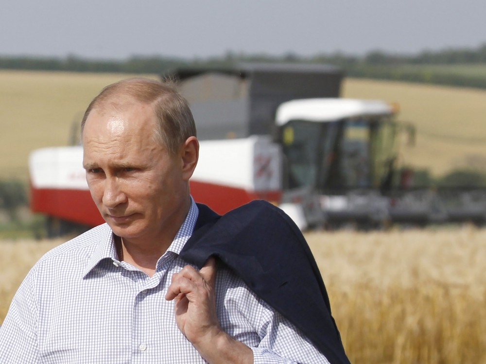 Vladimir Putin laudă recolta „record” de grâu a Rusiei în timp ce trupele sale fură cereale din Ucraina